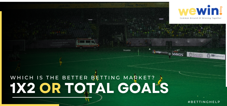 1×2 vs Total Goals Betting Market Blog Featured Image