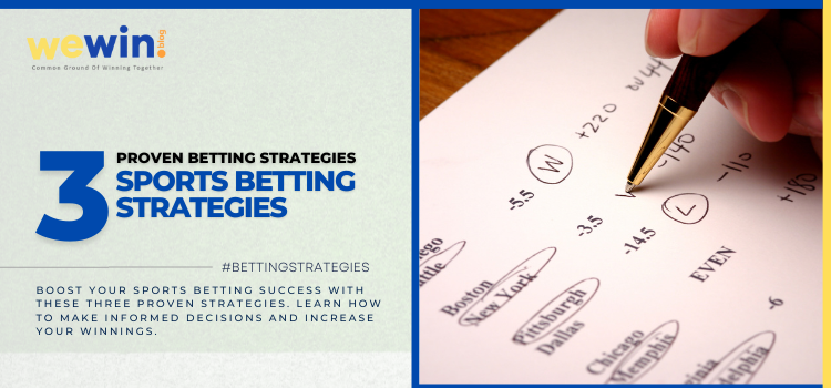 Three Proven Sports Betting Strategies Blog Featured Image