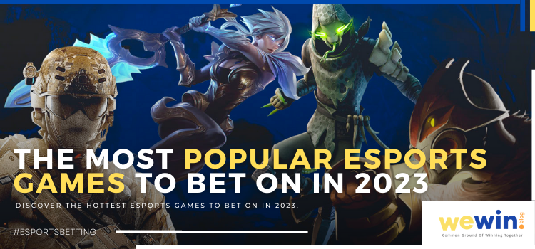 Top Esports Games For Betting In 2023 Blog Featured Image