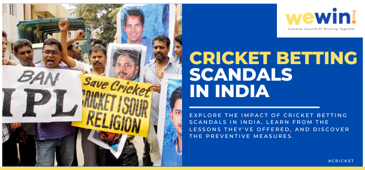 Cricket Betting Scandals in India Blog Featured Image